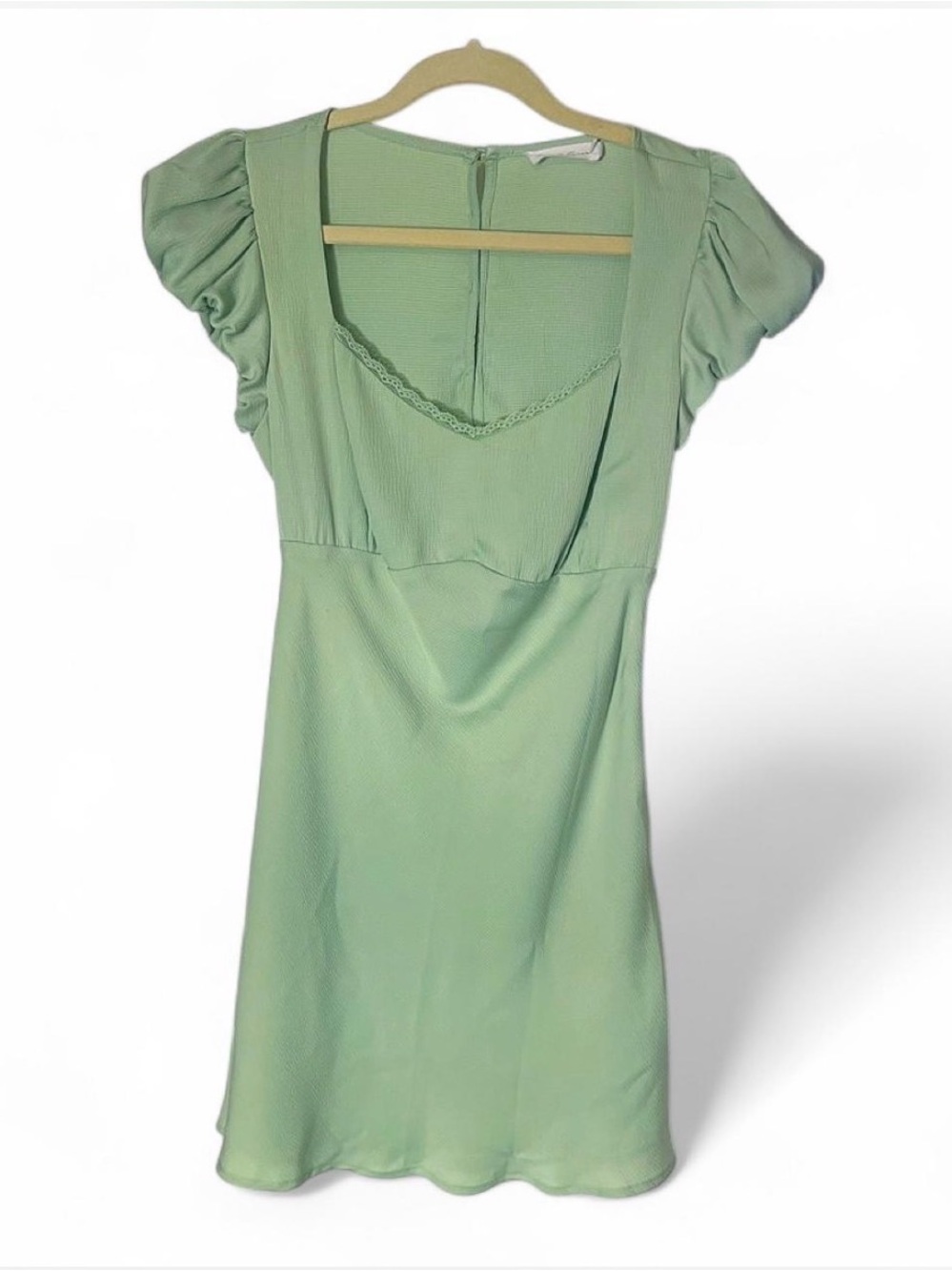 All in Favor Mint Green Sweetheart Mini Dress Size Small